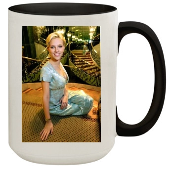 Scarlett Johansson 15oz Colored Inner & Handle Mug