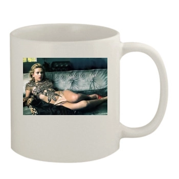 Scarlett Johansson 11oz White Mug