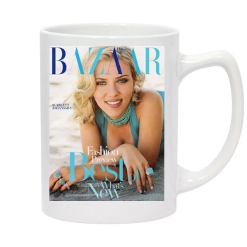 Scarlett Johansson 14oz White Statesman Mug