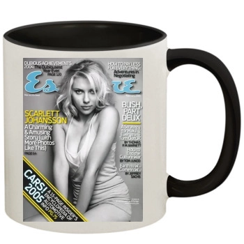 Scarlett Johansson 11oz Colored Inner & Handle Mug