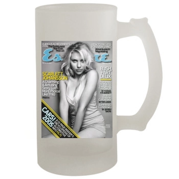 Scarlett Johansson 16oz Frosted Beer Stein