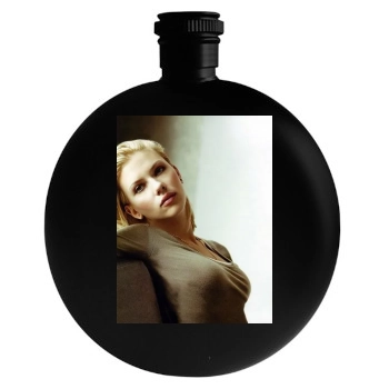 Scarlett Johansson Round Flask