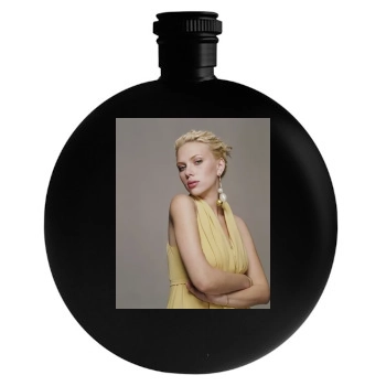 Scarlett Johansson Round Flask