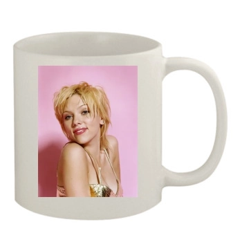 Scarlett Johansson 11oz White Mug