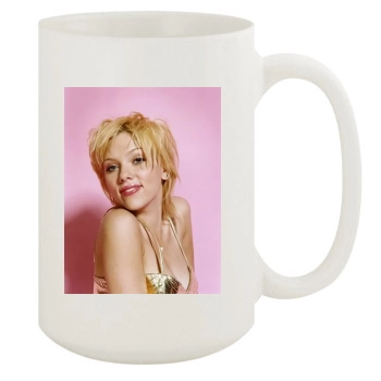 Scarlett Johansson 15oz White Mug