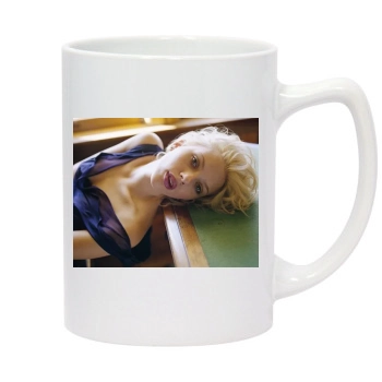 Scarlett Johansson 14oz White Statesman Mug