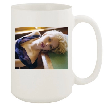 Scarlett Johansson 15oz White Mug