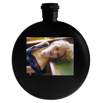 Scarlett Johansson Round Flask