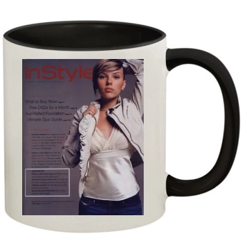 Scarlett Johansson 11oz Colored Inner & Handle Mug