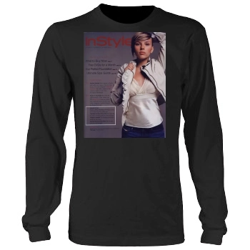 Scarlett Johansson Men's Heavy Long Sleeve TShirt