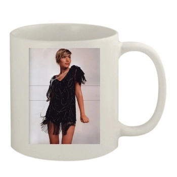 Scarlett Johansson 11oz White Mug