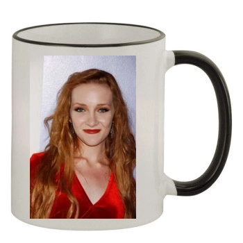 Scarlett Pomers 11oz Colored Rim & Handle Mug