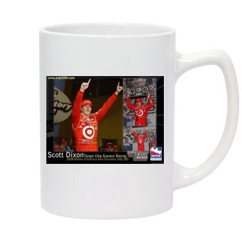 Scott Dixon 14oz White Statesman Mug