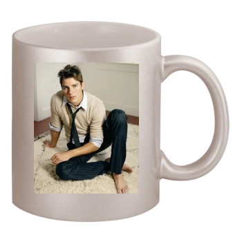 Sean Faris 11oz Metallic Silver Mug