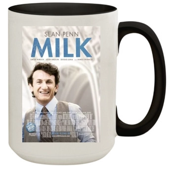 Sean Penn 15oz Colored Inner & Handle Mug