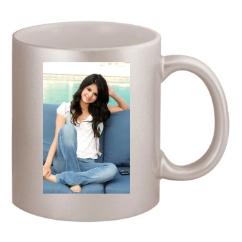 Selena Gomez 11oz Metallic Silver Mug