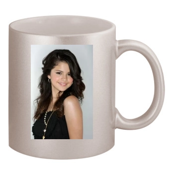 Selena Gomez 11oz Metallic Silver Mug