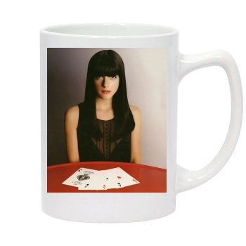 Selma Blair 14oz White Statesman Mug