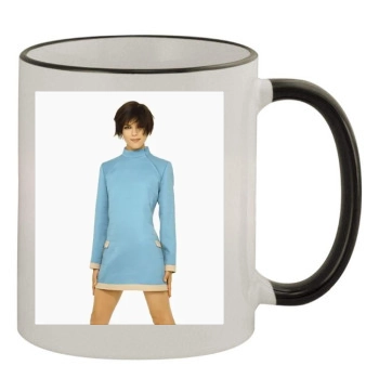 Selma Blair 11oz Colored Rim & Handle Mug