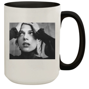 Selma Blair 15oz Colored Inner & Handle Mug