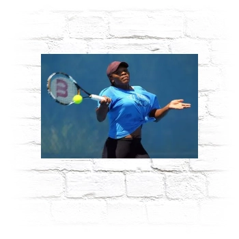 Serena Williams Metal Wall Art