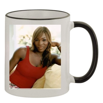 Serena Williams 11oz Colored Rim & Handle Mug