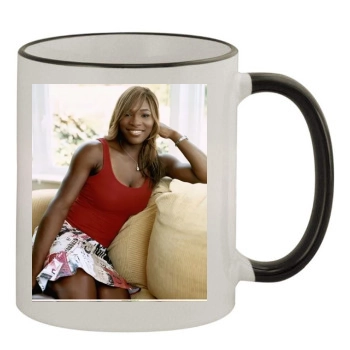 Serena Williams 11oz Colored Rim & Handle Mug