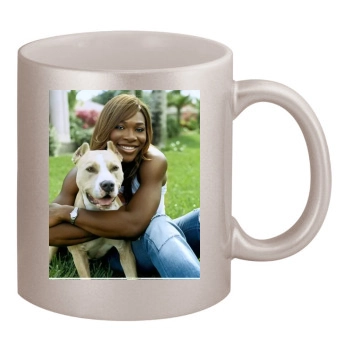 Serena Williams 11oz Metallic Silver Mug