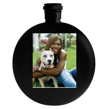 Serena Williams Round Flask