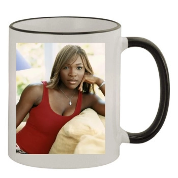 Serena Williams 11oz Colored Rim & Handle Mug