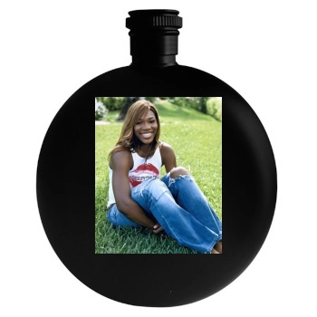 Serena Williams Round Flask