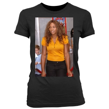 Serena Williams Women's Junior Cut Crewneck T-Shirt