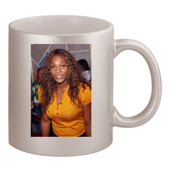 Serena Williams 11oz Metallic Silver Mug