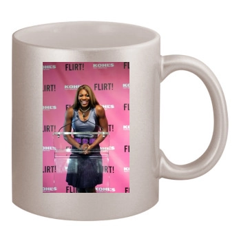 Serena Williams 11oz Metallic Silver Mug