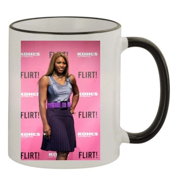 Serena Williams 11oz Colored Rim & Handle Mug