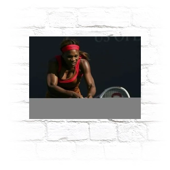 Serena Williams Metal Wall Art