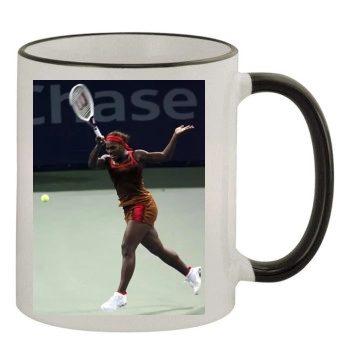 Serena Williams 11oz Colored Rim & Handle Mug