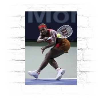 Serena Williams Metal Wall Art