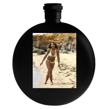 Serena Williams Round Flask