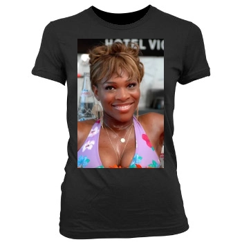 Serena Williams Women's Junior Cut Crewneck T-Shirt