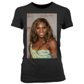 Serena Williams Women's Junior Cut Crewneck T-Shirt