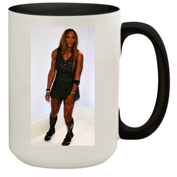 Serena Williams 15oz Colored Inner & Handle Mug