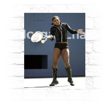 Serena Williams Metal Wall Art