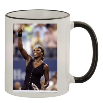 Serena Williams 11oz Colored Rim & Handle Mug