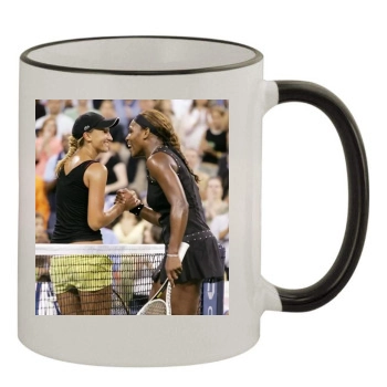 Serena Williams 11oz Colored Rim & Handle Mug