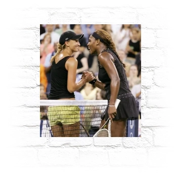 Serena Williams Metal Wall Art