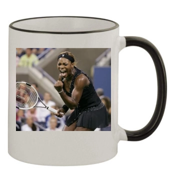 Serena Williams 11oz Colored Rim & Handle Mug