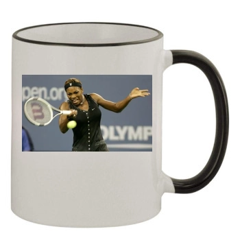 Serena Williams 11oz Colored Rim & Handle Mug