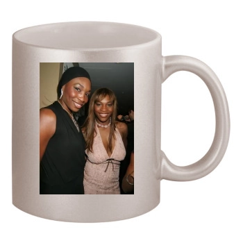 Serena Williams 11oz Metallic Silver Mug