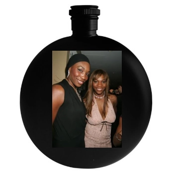 Serena Williams Round Flask